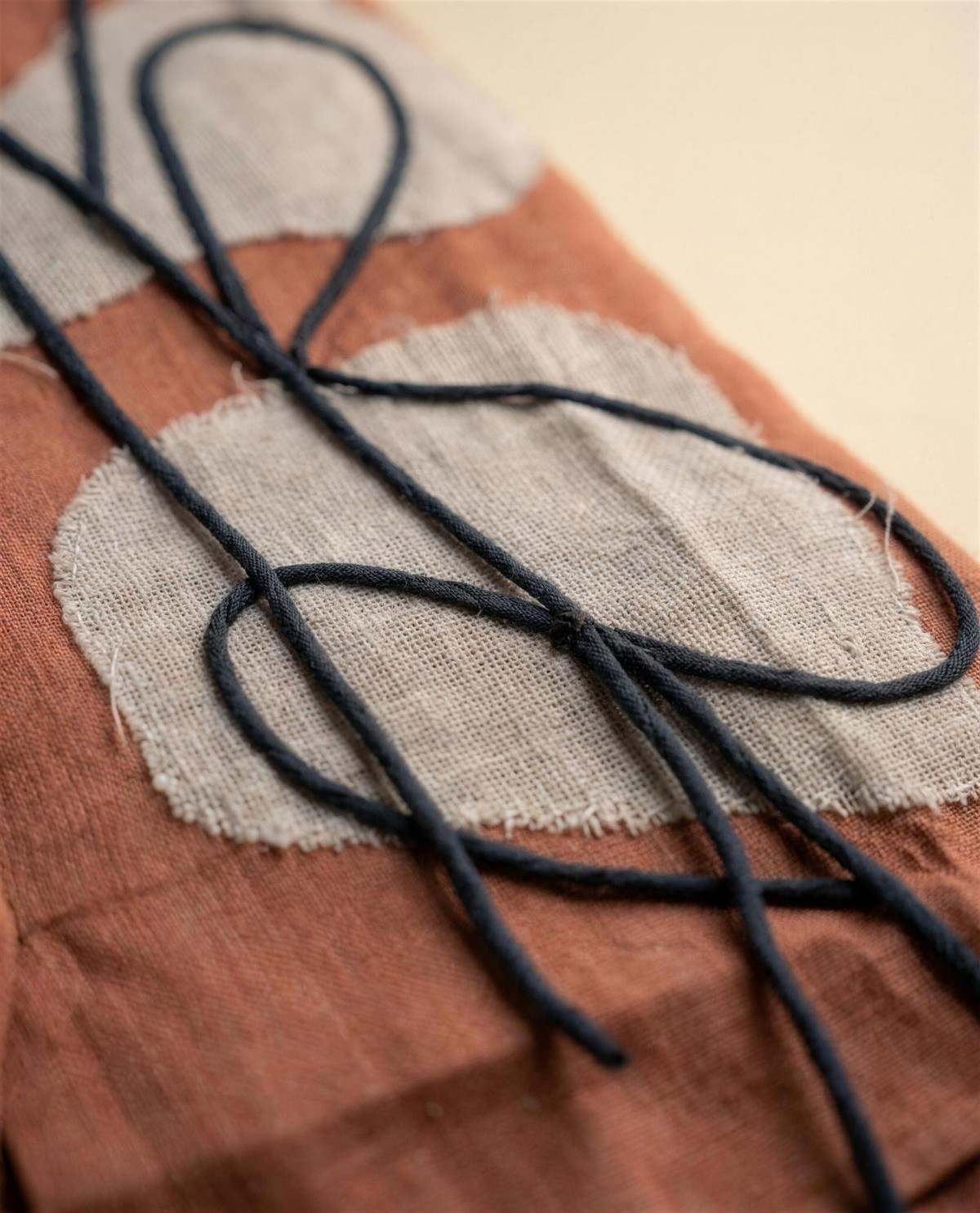 Light Brown Cotton Co-Ord Set, Detail