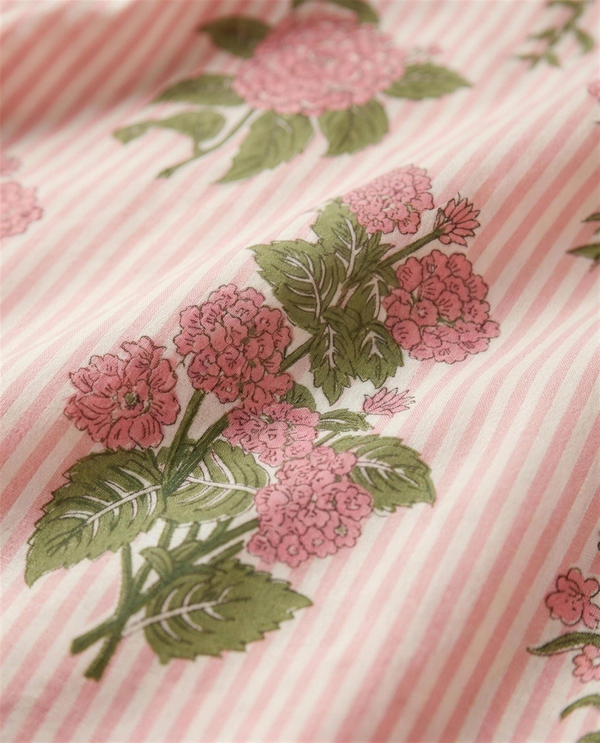 Pink Striped Collar Dress, Detail