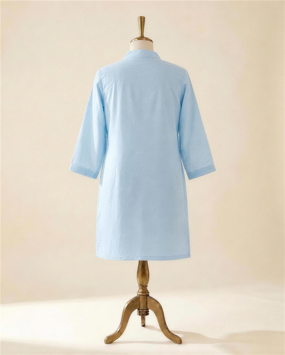 Sky Blue Cotton Co-Ord Set, Back