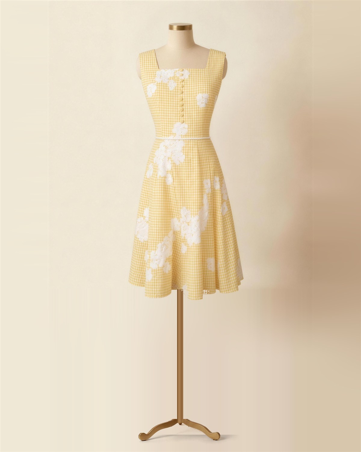 Yellow Short Dress